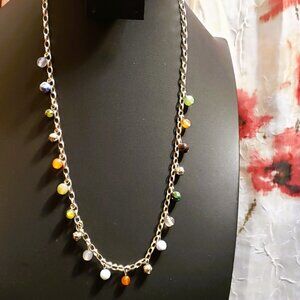 Brighton NWT Contempo Desert Sky Droplet Necklace - Semi Precious Gemstones